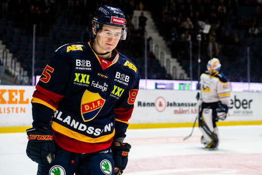 Djurgårdens Michael Haga deppar