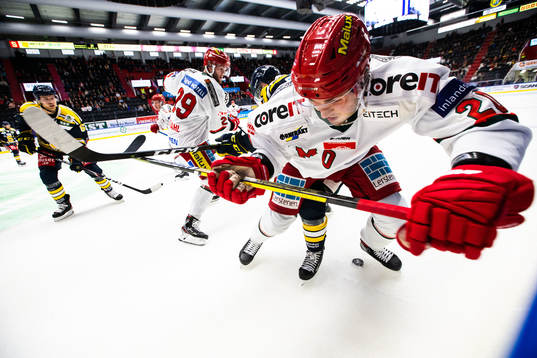 Bläddra bland fler bilder av Ishockey, Hockeyallsvenskan, Södertälje - Modo