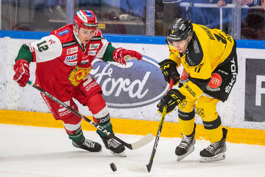 Moras Kevin Gagné och Västerås William Wikman