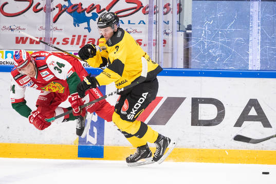 Moras Oscar Eklind och Västerås August Nilsson