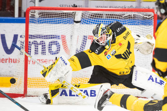 Västerås målvakt Emil Kruse