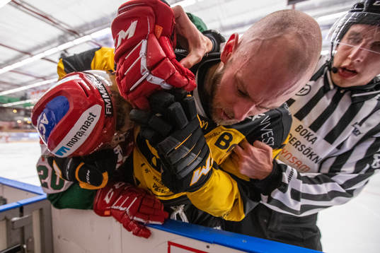Västerås Morgan Hassel och Moras Nils Carnbäck