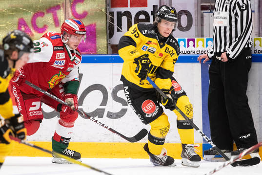 Moras Nils Carnbäck och Västerås Gustav Lindberg