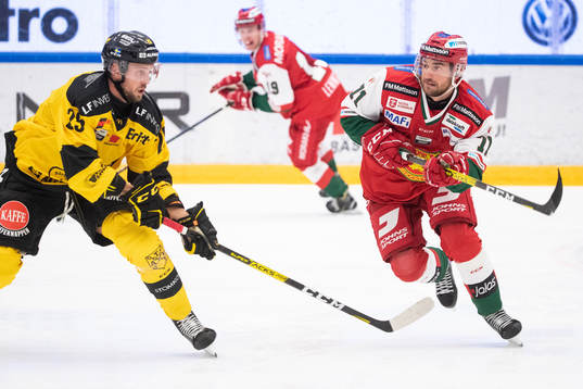 Västerås Marcus Bergman och Moras Oliver Erixon