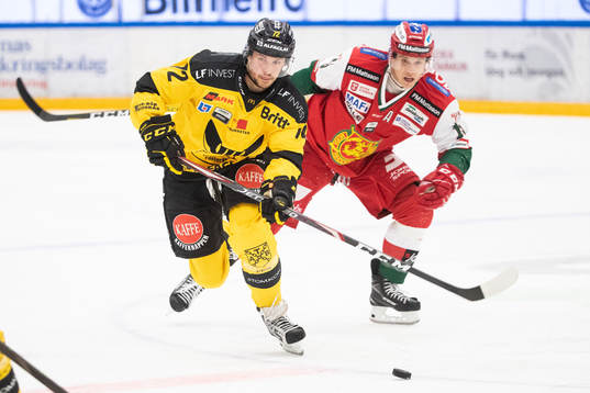 Västerås Viktor Hertzberg och Moras Emil Bejmo