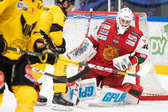 Moras målvakt Olof Lindbom
