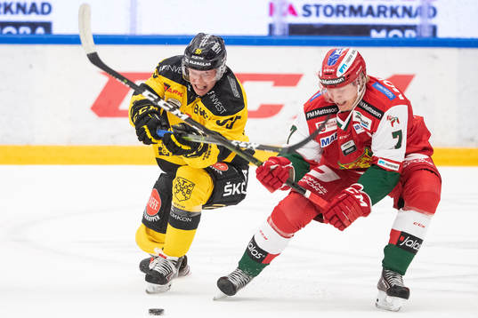 Västerås Gustav Lindberg och Moras Jonathan Granström