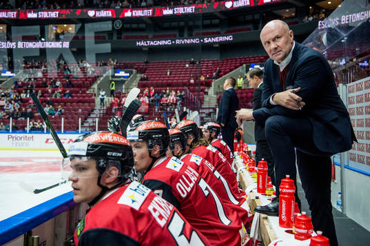 Malmö Redhawks tränare Peter Andersson