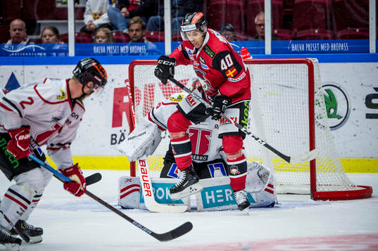 Malmö Redhawks Jesper Jensen mot Örebros <ör2 och