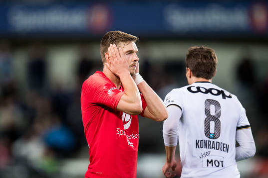 Gilli Rólantsson of Brann reacts