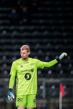 Goalkeeper André Hansen of Rosenborg