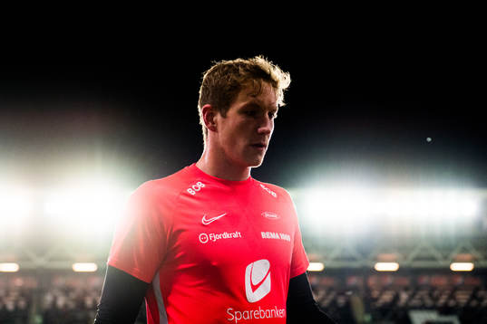 Goalkeeper Eirik Johansen of Brann