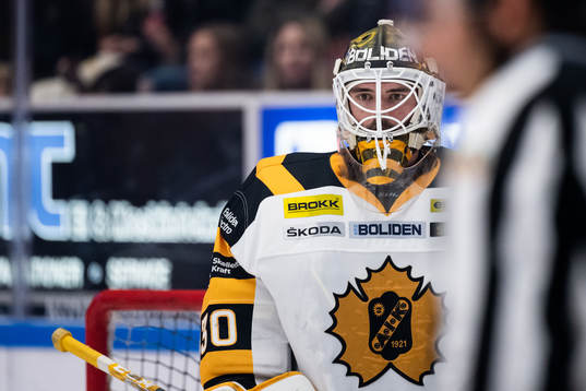 Skellefteås målvakt Gustaf Lindvall