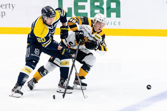 s Linus Sandin och Skellefteås Jonatan Berggren