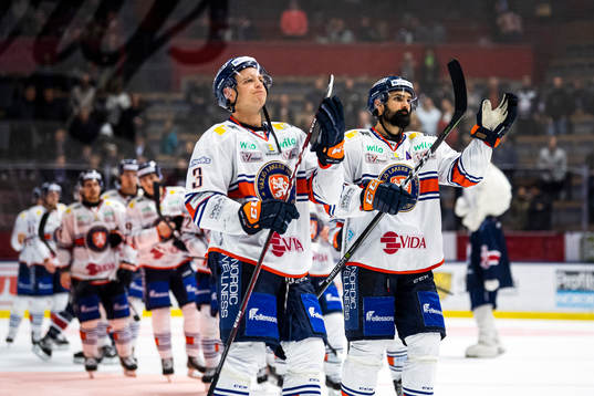 Växjös Oliver Bohm och Daniel Rahimi deppar