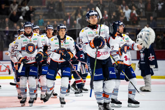 Växjös spelare deppar