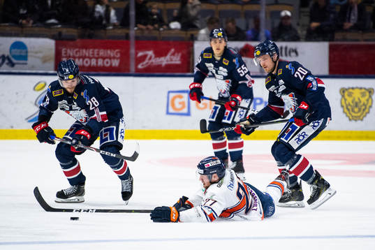 Linköpings Jaakko Rissanen och Nick Sörensen