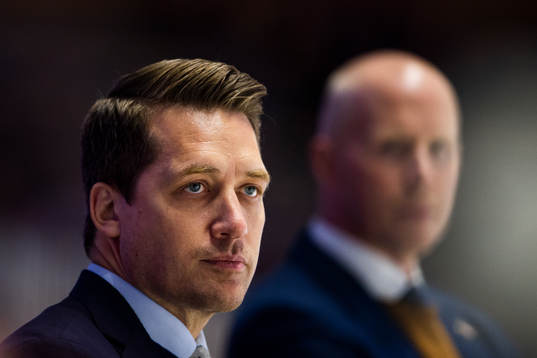 Växjös tränare Sam Hallam