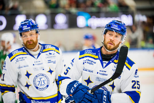 Leksands Mattias Ritola och Linus Persson