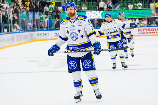 Leksands Mattias Ritola deppar