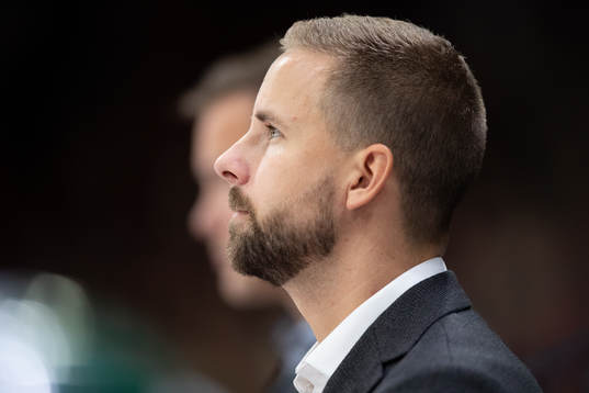 Frölundas assisterande tränare Viktor Stråhle