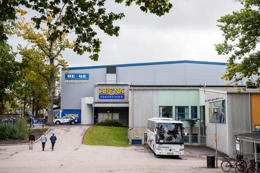 Generell vy över Be-Ge Hockey Center