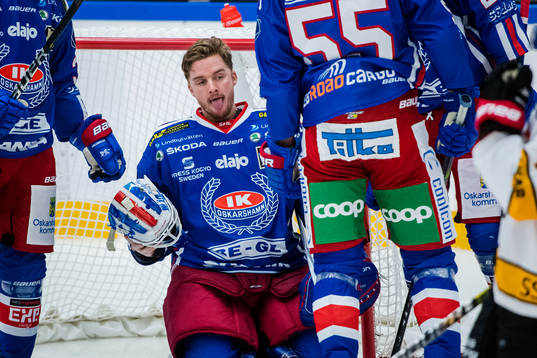 Oskarshamns målvakt Tex Williamsson med problem med