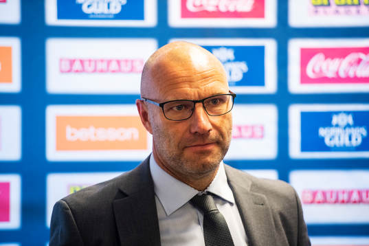 Oskarshamns assisterande tränare Fredrik Hallberg