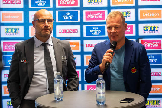 Luleås Assisterande tränare Henrik Stridh samt