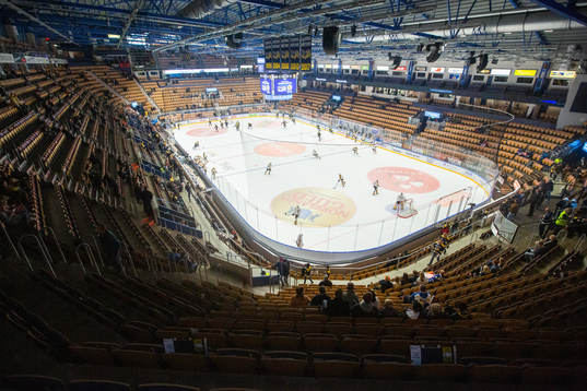 Interiör av Kinnarps Arena