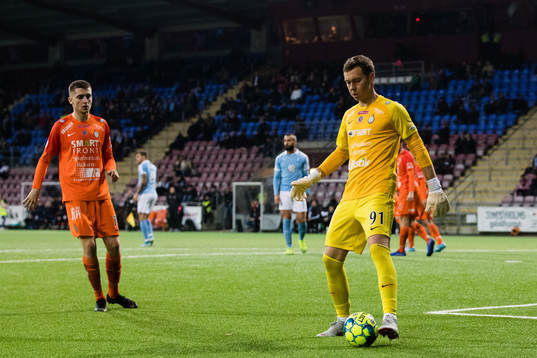 AFC Eskilstunas målvakt Ihor Levchenko