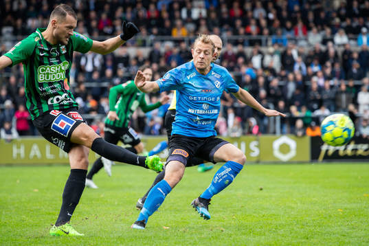 Varbergs Albert Ejupi och Halmstads Joel Allansson