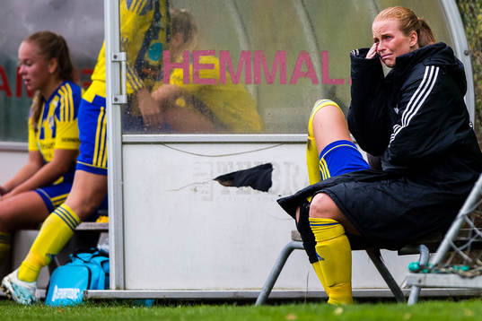 Eskilsminnes Maja Ahlm deppar