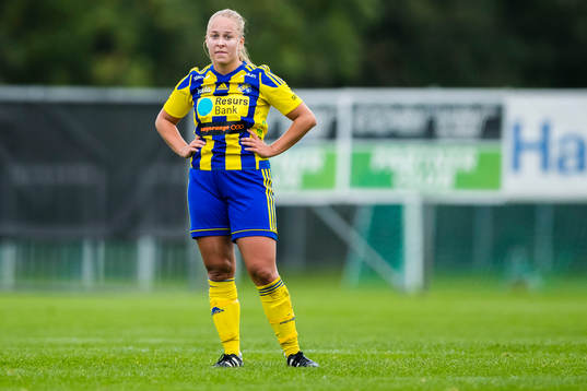 Eskilsminnes Matilda Eriksson deppar
