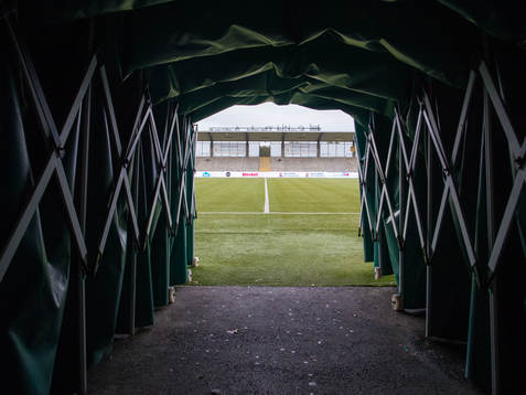 Solid Park Arena innan fotbollsmatchen i Superettan mellan
