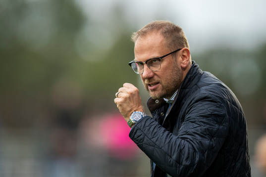 Halmstads tränare Magnus Haglund