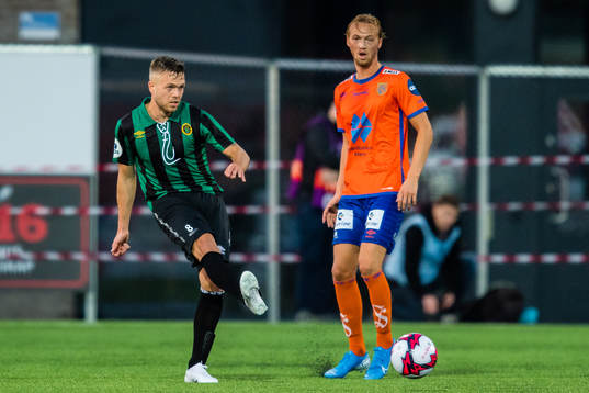 Sverre Hjelle Økland of Ull/Kisa and Jørgen Hatlehol of
