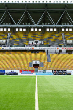 Generell vy på Borås arena