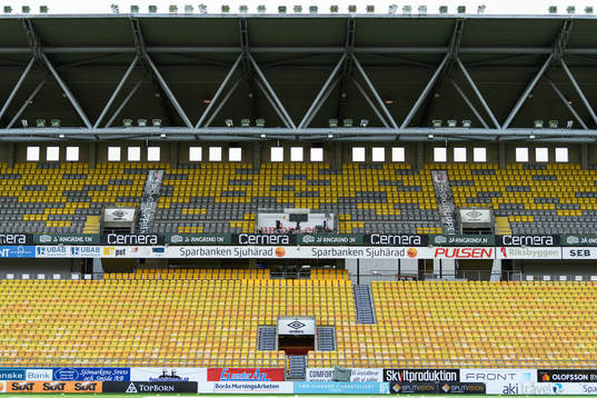 Generell vy på Borås arena
