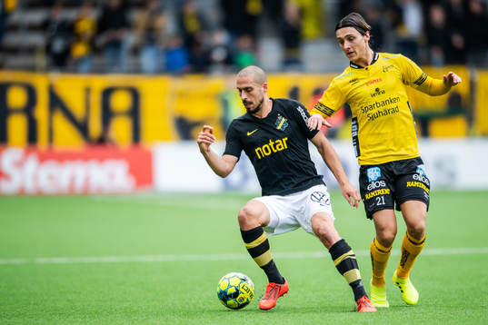 s Panajotis Dimitriadis och Elfsborgs Jonathan Levi