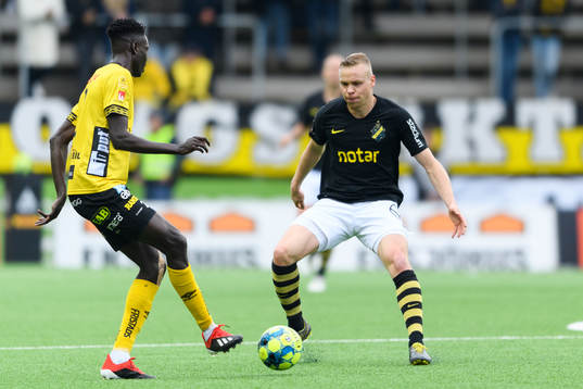 s Kolbeinn Sigthorsson och Elfsborgs Joseph Okumu