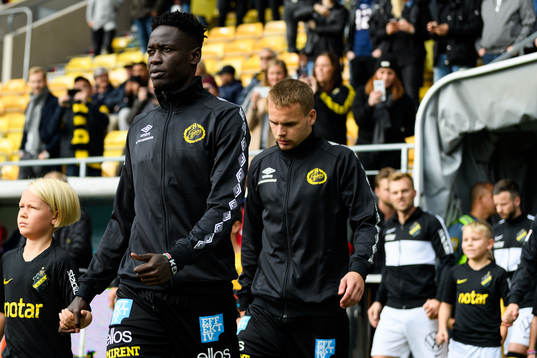 Elfsborgs Joseph Okumu och Elfsborgs Gustav Henriksson