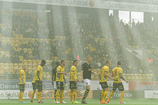 Spelare i rök