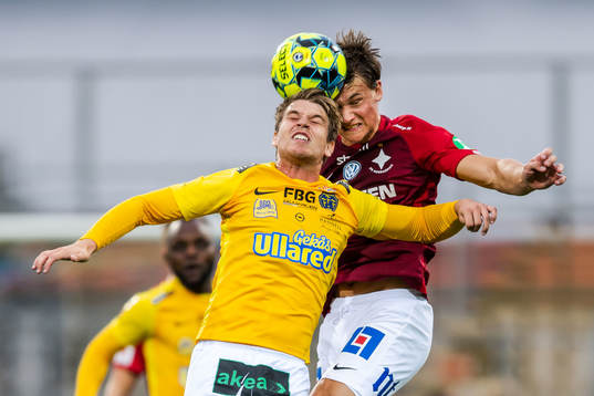 Falkenbergs Marcus Mathisen och IFK Norrköpings Rasmus