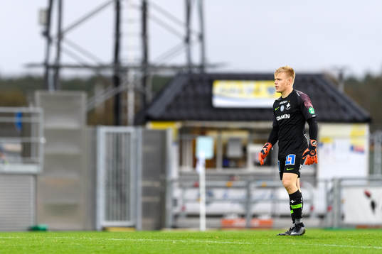 IFK Norrköpings målvakt Isak Pettersson