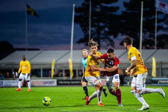 Falkenbergs Carl Johansson och IFK Norrköpings Sead