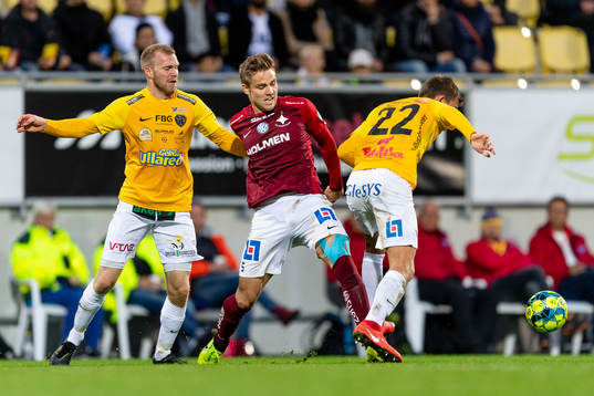 Falkenbergs Per Karlsson och IFK Norrköpings Christoffer
