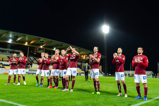 IFK Norrköpings spelare jublar