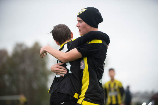 i matchen för pojkar födda 2006 mellan IFK Hässleholm