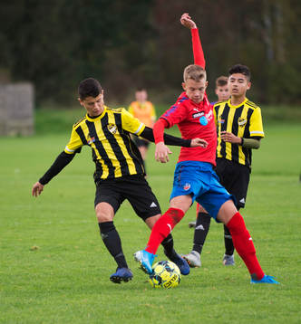 i matchen för pojkar födda 2005 mellan IFK Hässleholm